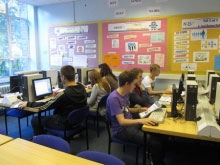 Business Studies class at Christleton High School