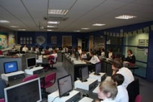 Information & Communications Technology class at Christleton High School