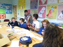 Media Studies class at Christleton High School