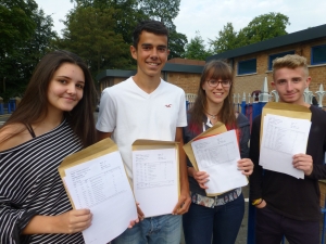 A-Level Christleton High School Students are on Top Form