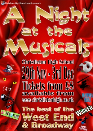 A Night At The Musicals - 29th November to 3rd December