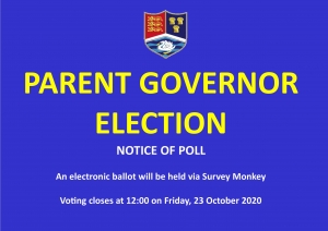 CHRISTLETON HIGH SCHOOL - PARENT GOVERNOR ELECTION