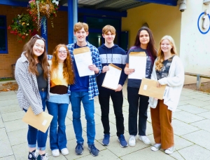 Christleton Sixth Form Students Celebrate Their Wonderful A-Level Results.