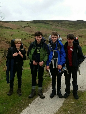 Duke of Edinburgh - Year 10  - (Silver Expedition) Group B, Moel Famau