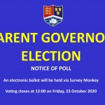 CHRISTLETON HIGH SCHOOL - PARENT GOVERNOR ELECTION