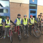 Christleton High School Students Take to the High Roads (Safely!) - Bikeability Level 3 course 25 January 2018