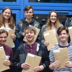 CHRISTLETON SIXTH FORM STUDENTS CELEBRATE  FANTASTIC RESULTS! 