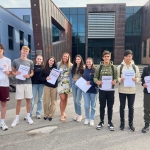 Christleton Students Celebrate Some Remarkable GCSE Results.