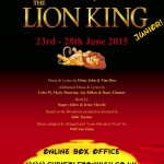 The Lion King Junior 23rd-28th June