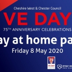 VE day celebrations for Friday, 8th May 2020